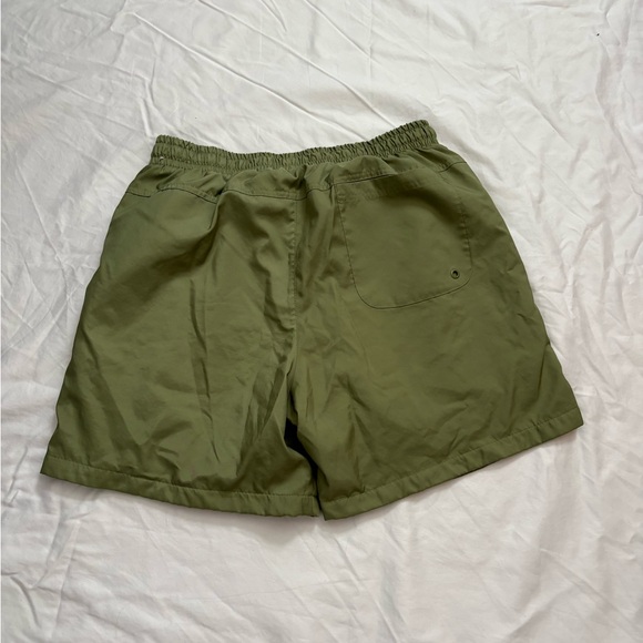 Nike Sage Green Athletic Shorts - Picture 2 of 3